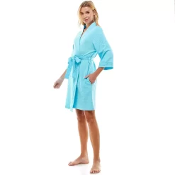 Women's Croft & Barrow® Waffle Texture Robe 8 Women's Croft & Barrow® Waffle Texture Robe -Croft & Barrow Online Store 2749414 ALT3
