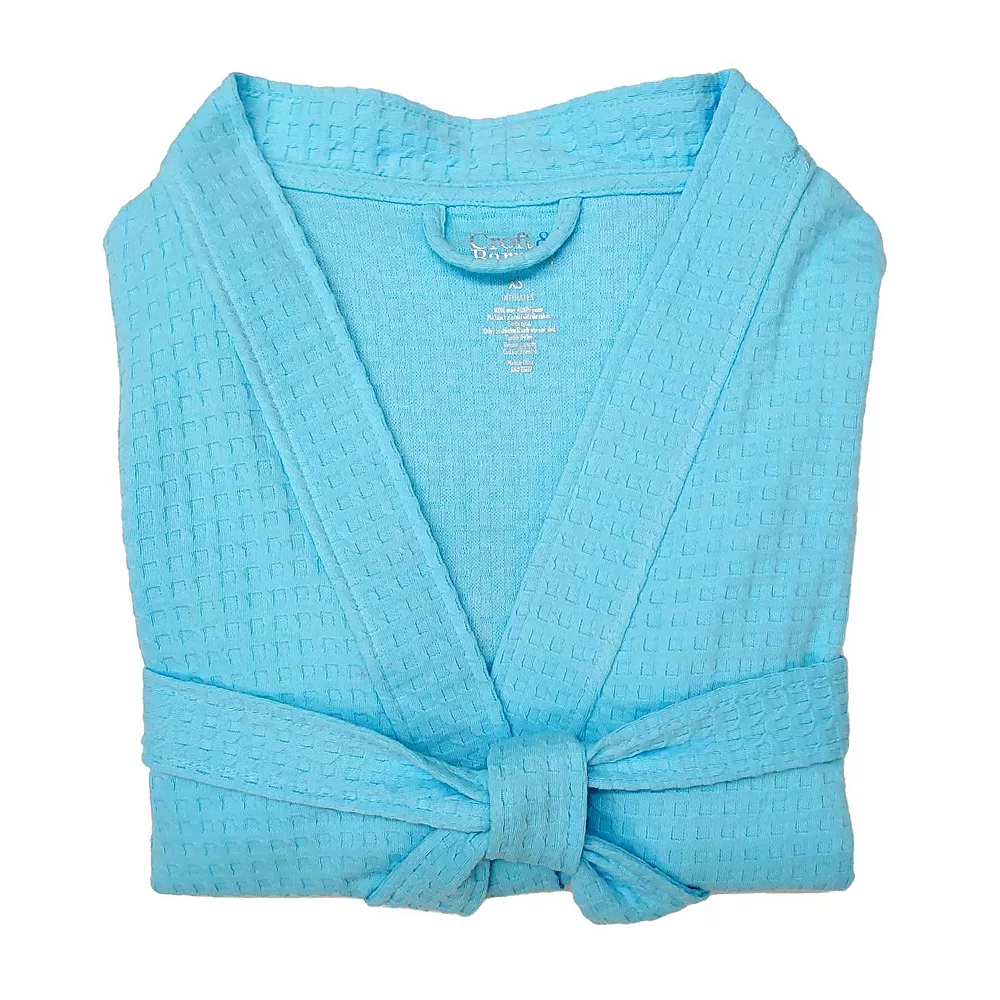 Women's Croft & Barrow® Waffle Texture Robe 5 Women's Croft & Barrow® Waffle Texture Robe - Image 5
