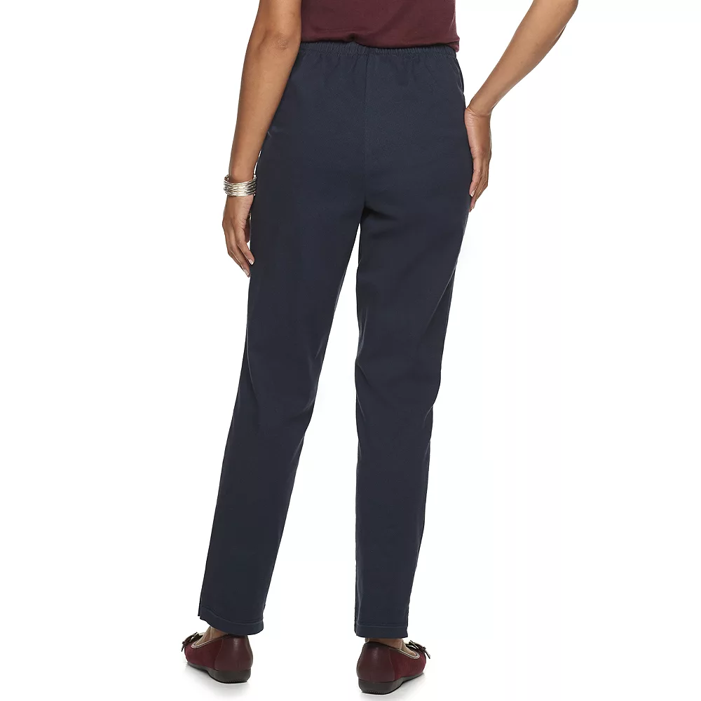 Women's Croft & Barrow® Classic Pull-On Straight Leg Pants 2 Women's Croft & Barrow® Classic Pull-On Straight Leg Pants - Image 2