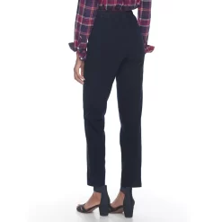 Women's Croft & Barrow® Classic Pull-On Straight Leg Pants 8 Women's Croft & Barrow® Classic Pull-On Straight Leg Pants -Croft & Barrow Online Store 2924992 ALT2