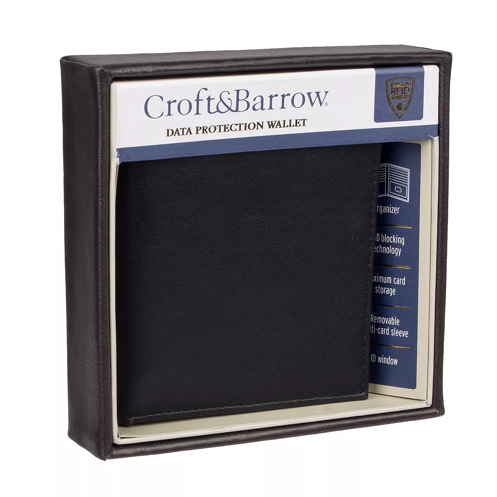 Men's Croft & Barrow® RFID-Blocking Organizer Wallet 1 Men's Croft & Barrow® RFID-Blocking Organizer Wallet