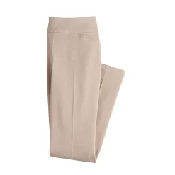 Women's Croft & Barrow® Effortless Stretch Pull-On Straight-Leg Pants -Croft & Barrow Online Store 3354493 ALT3