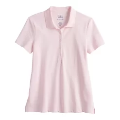 Women's Croft & Barrow® Essential Classic Pique Polo Shirt -Croft & Barrow Online Store 3508798 ALT5