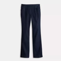 Women's Croft & Barrow® Effortless Stretch Pull-On Bootcut Pants -Croft & Barrow Online Store 3857885 ALT5