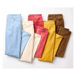 Women's Croft & Barrow® Straight-Leg Corduroy Pants 6 Women's Croft & Barrow® Straight-Leg Corduroy Pants -Croft & Barrow Online Store 3880395 ALT2