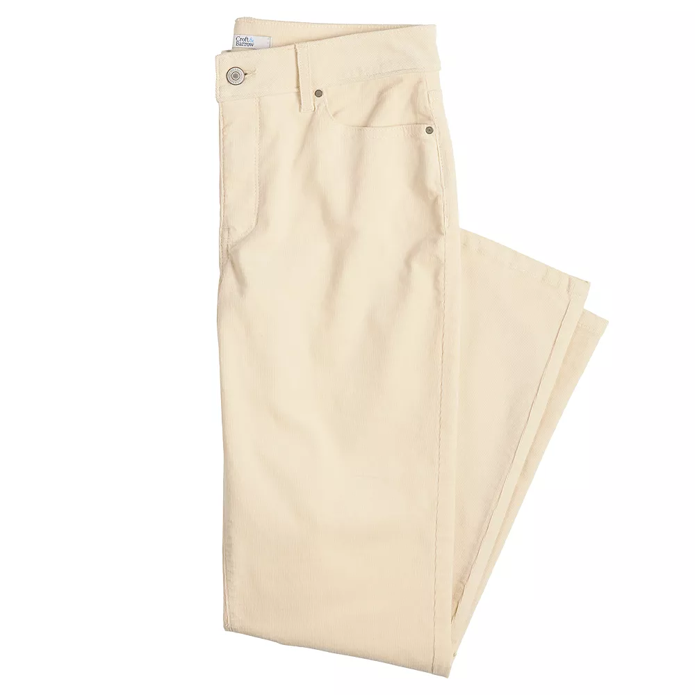 Women's Croft & Barrow® Straight-Leg Corduroy Pants 4 Women's Croft & Barrow® Straight-Leg Corduroy Pants - Image 4