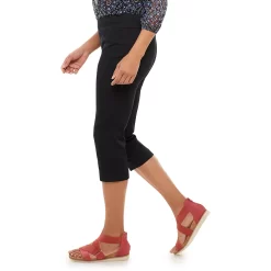 Women's Croft & Barrow® Effortless Stretch Capri Pants -Croft & Barrow Online Store 3918078 ALT5
