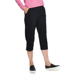 Croft & Barrow Online Store 22 Women's Croft & Barrow® Easy Pull-On Knit Capri Pants