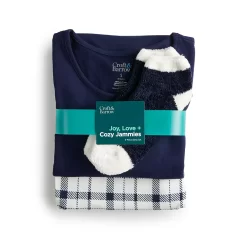 Women's Croft & Barrow® Long Sleeve Pajama Top & Pajama Pants Sleep Set -Croft & Barrow Online Store 5044284 ALT6