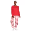 Women's Croft & Barrow® Long Sleeve Pajama Top & Pajama Pants Sleep Set