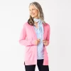 Women's Croft & Barrow® Open-Front Cardigan