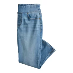 Women's Croft & Barrow® Pull-On Denim Capri -Croft & Barrow Online Store 5339901 ALT5