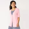Women's Croft & Barrow® Elbow-Sleeve Cardigan