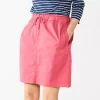 Petite Croft & Barrow® Utility Skirt