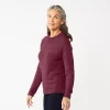 Women's Croft & Barrow® Cozy Crewneck Sweater