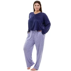 Plus Size Croft & Barrow® Whisperluxe Long Sleeve Pajama Top 6 Plus Size Croft & Barrow® Whisperluxe Long Sleeve Pajama Top -Croft & Barrow Online Store 5597046 ALT2
