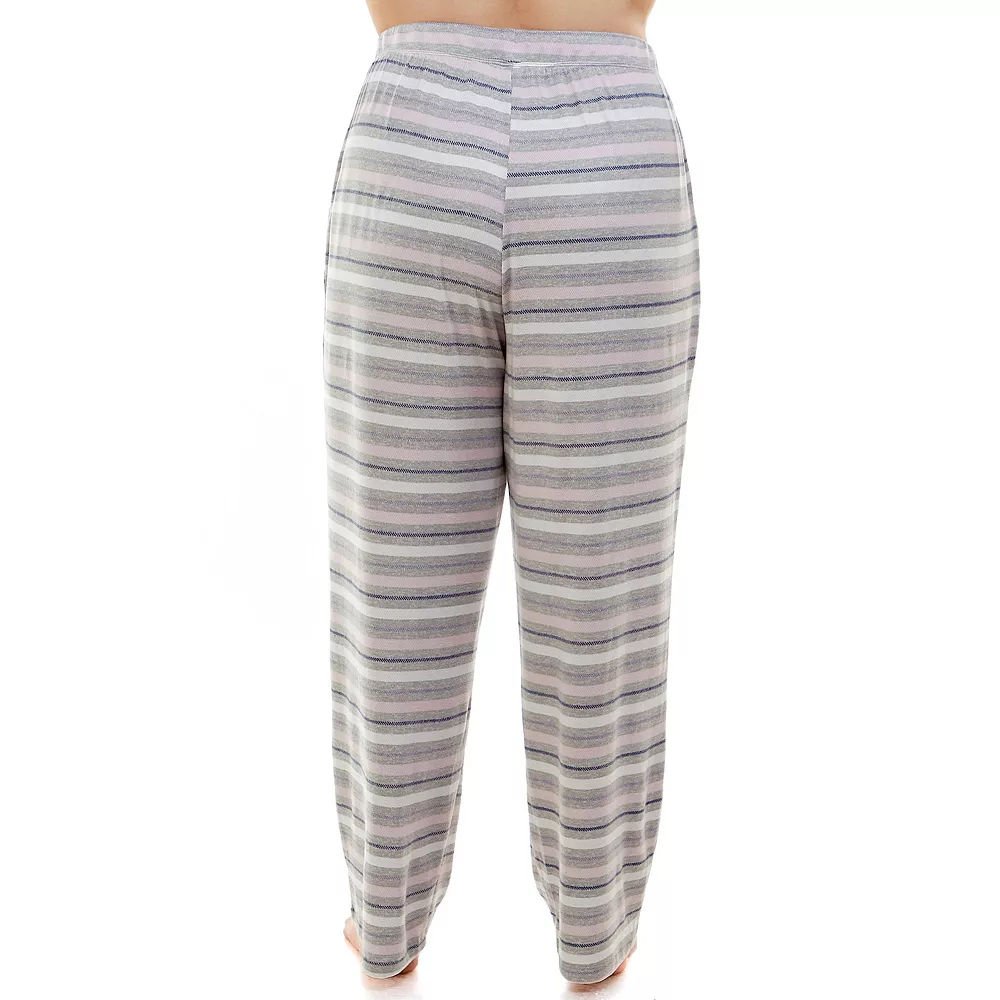 Plus Size Croft & Barrow® Whisperluxe Pajama Pants 2 Plus Size Croft & Barrow® Whisperluxe Pajama Pants - Image 2