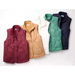 Plus Size Croft & Barrow® Quilted Vest -Croft & Barrow Online Store 5634353 ALT2