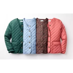 Plus Size Croft & Barrow® Quilted Snap-Front Jacket 5 Plus Size Croft & Barrow® Quilted Snap-Front Jacket -Croft & Barrow Online Store 5651201 ALT2