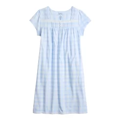 Women's Croft & Barrow® Short Sleeve Knit Nightgown -Croft & Barrow Online Store 5773731 ALT5