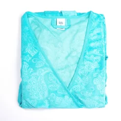 Plus Size Croft & Barrow® Short Sleeve Terry Wrap Robe -Croft & Barrow Online Store 5796060 ALT3