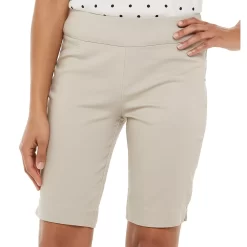 Women's Croft & Barrow® Effortless Stretch Bermuda Shorts -Croft & Barrow Online Store 6264773 ALT11